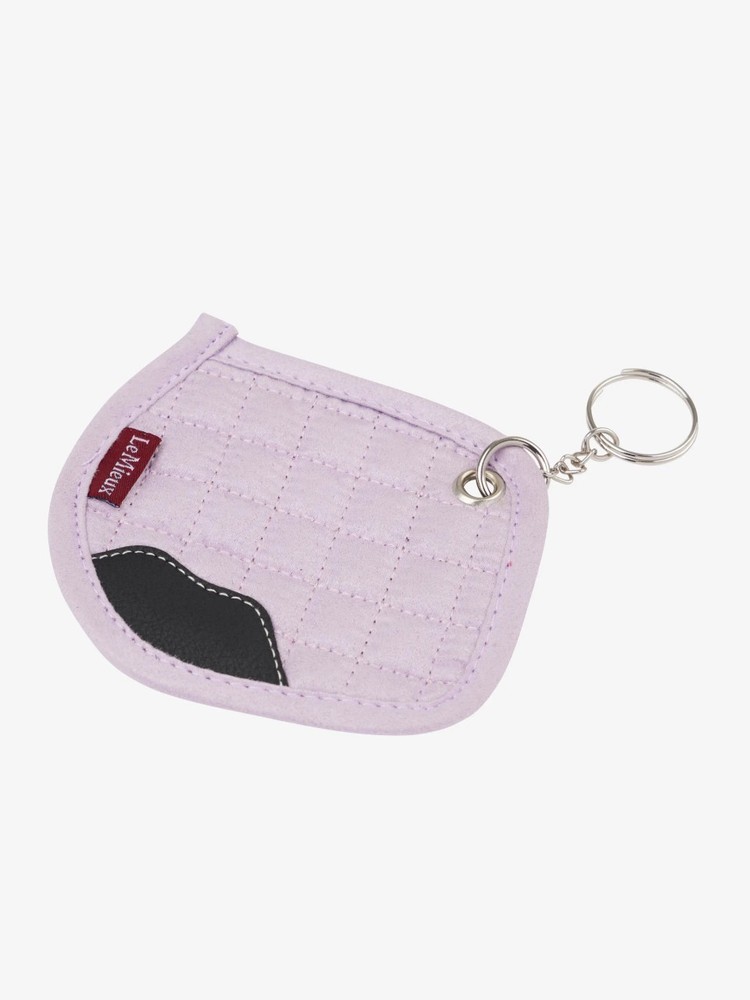 LeMieux Saddle Pad Key Ring - Lilac