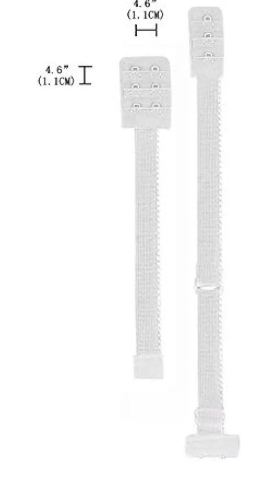 6 pairs Backless Low Back Bra Strap Converter Extender Adapter Adjustable Hooks