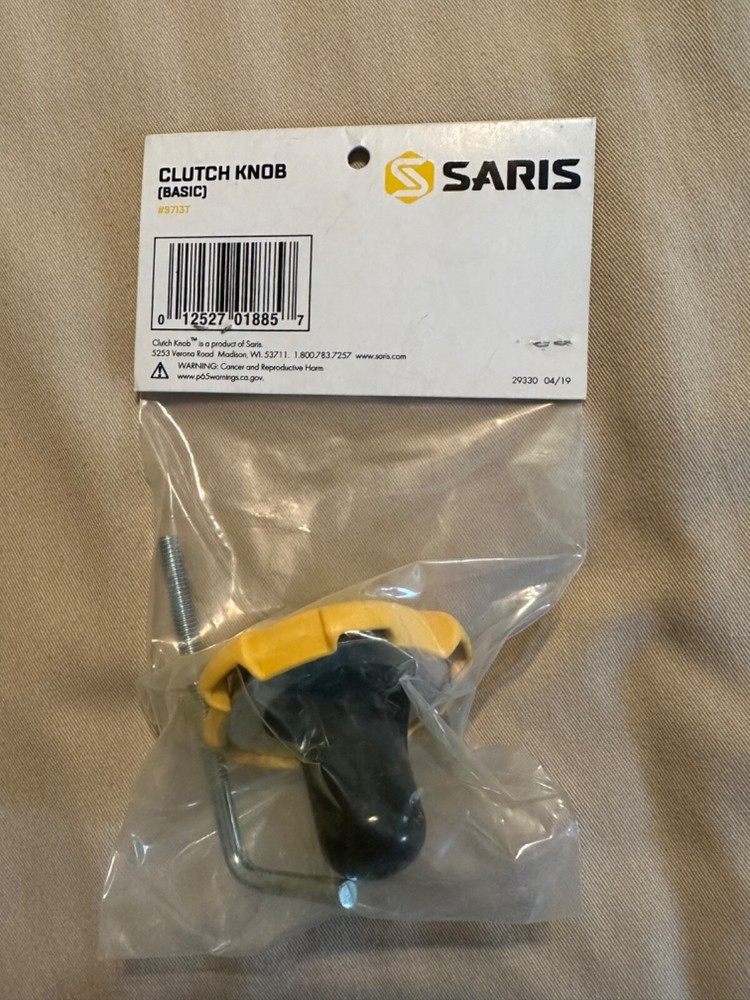 NEW - Saris Trainer Clutch Knob 9713T Basic Upgrade or Replacement Kit- CycleOps