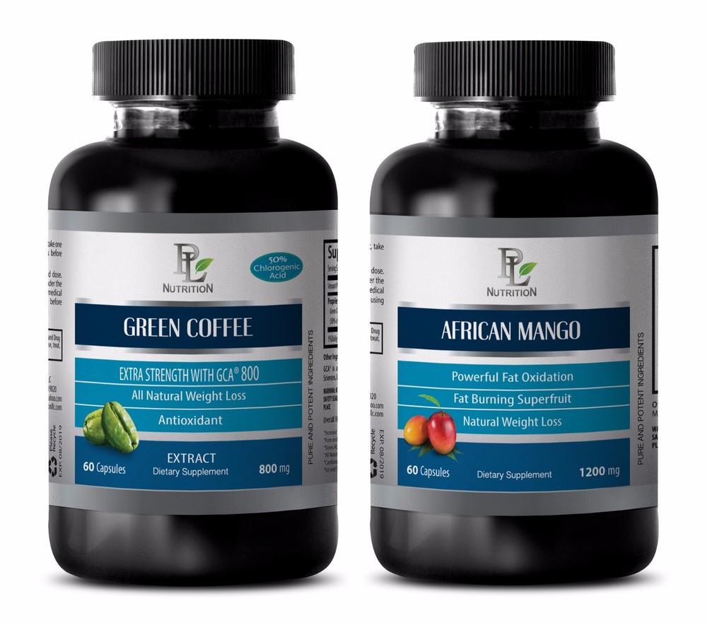 Antioxidant booster - GREEN COFFEE EXTRACT – AFRICAN MANGO COMBO - green coffee