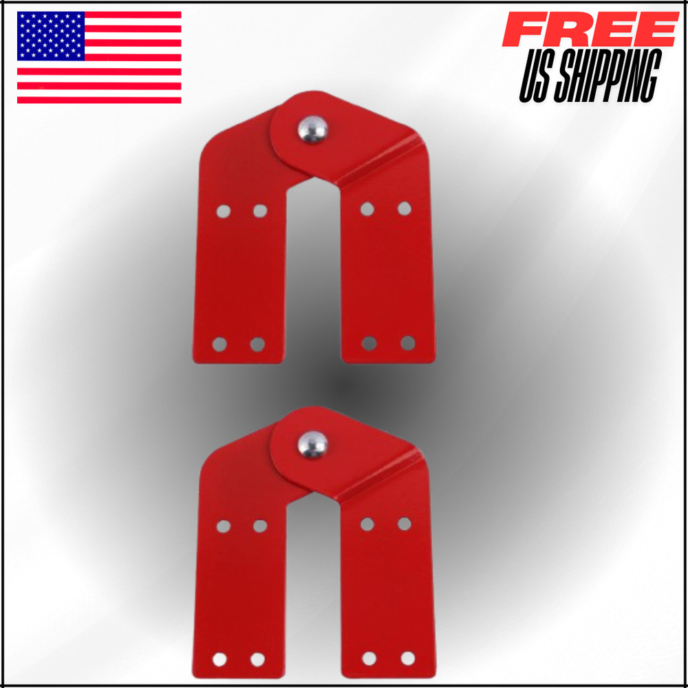 Attic Ladder Hinge Pull Down Attic Stair Part Kit Herringbone Ladder Tie Rod 2Pc