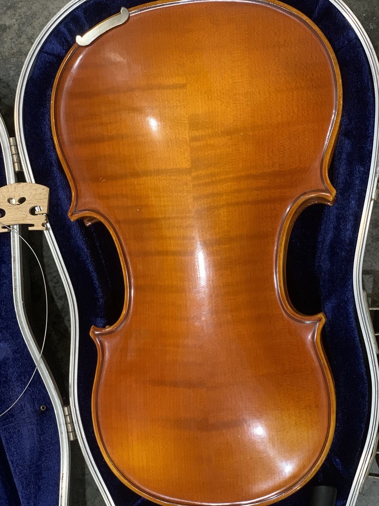 C Meisel Violin 6115 W/ Case Made In Germany, Needs Strung
