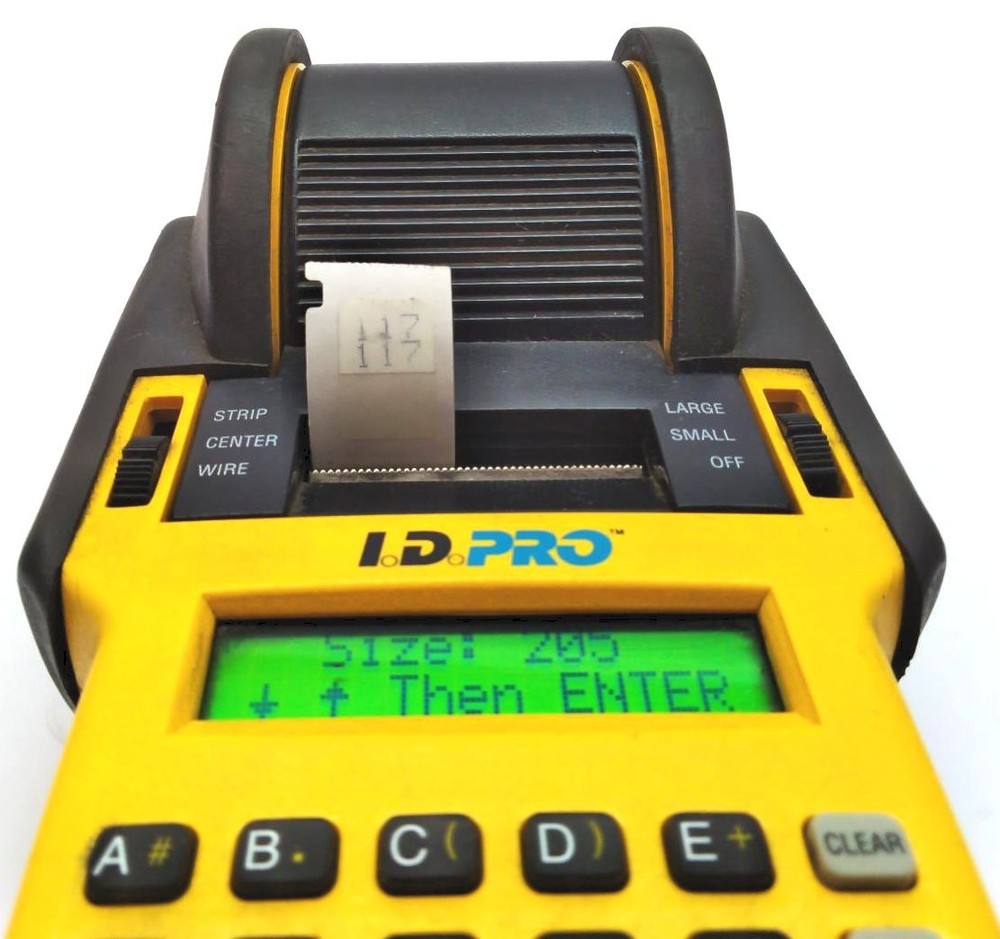 Brady ID Pro Portable Wire Marker Label Dot Matrix Printer