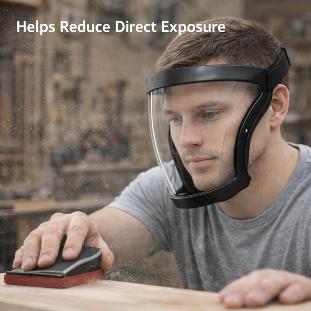 Full Face Shield for Dust Protection