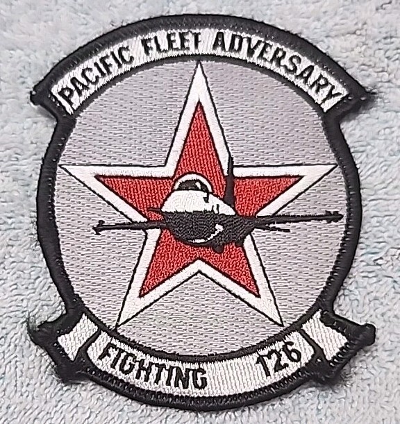 Vtg US Navy Fighting 126th Embroidered Patch