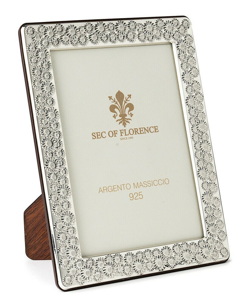 925 Solid Silver Frame Italian Craft Creation 10x15 * 7348