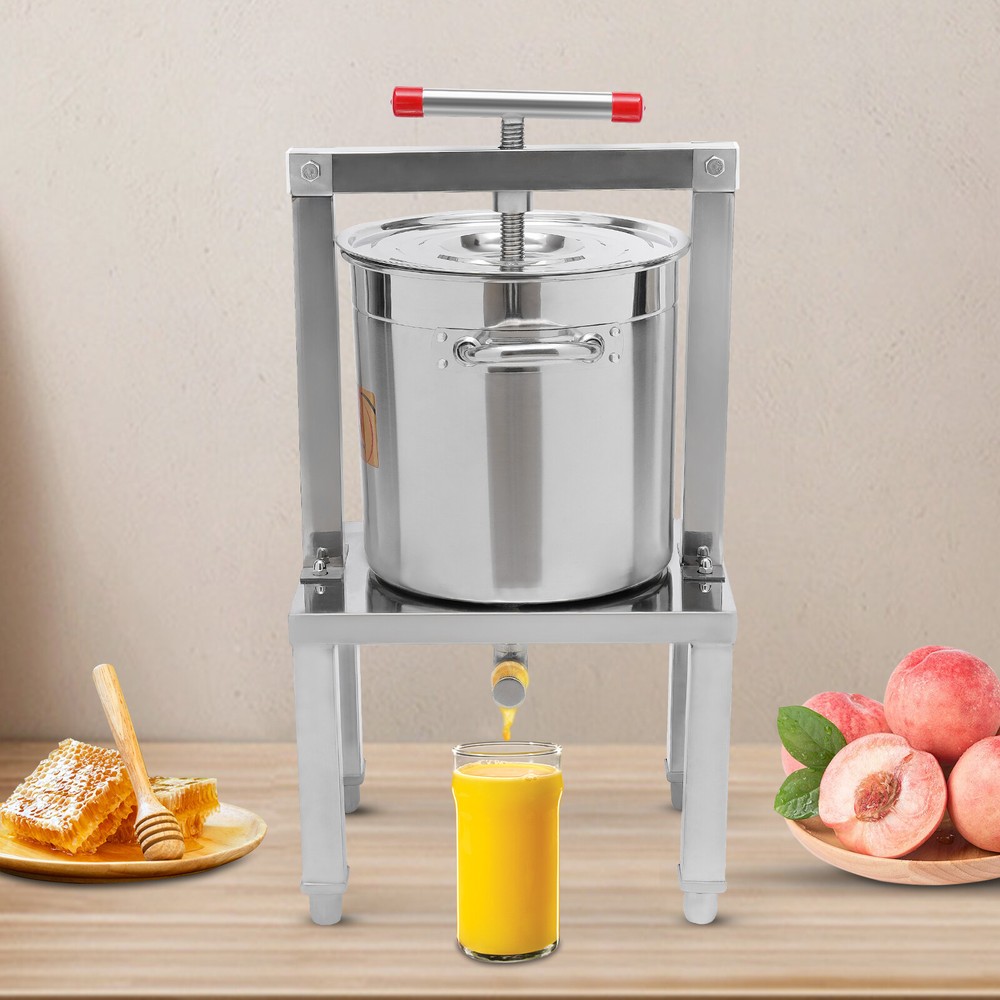 Large Fruit Honey Presser Cider, Wine, Grape, Apple Press extractor for Wine