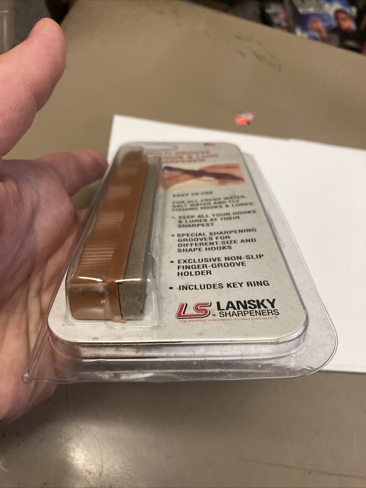 Lansky Sharpeners Multi-Groove Fish Hook & Lure Sharpener
