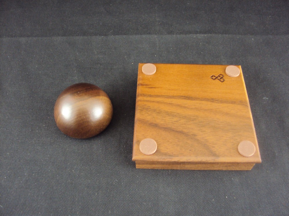 Executive Nested Desk Clock ~ Woodessen ~ Solid Walnut, Free USA Shipping!!