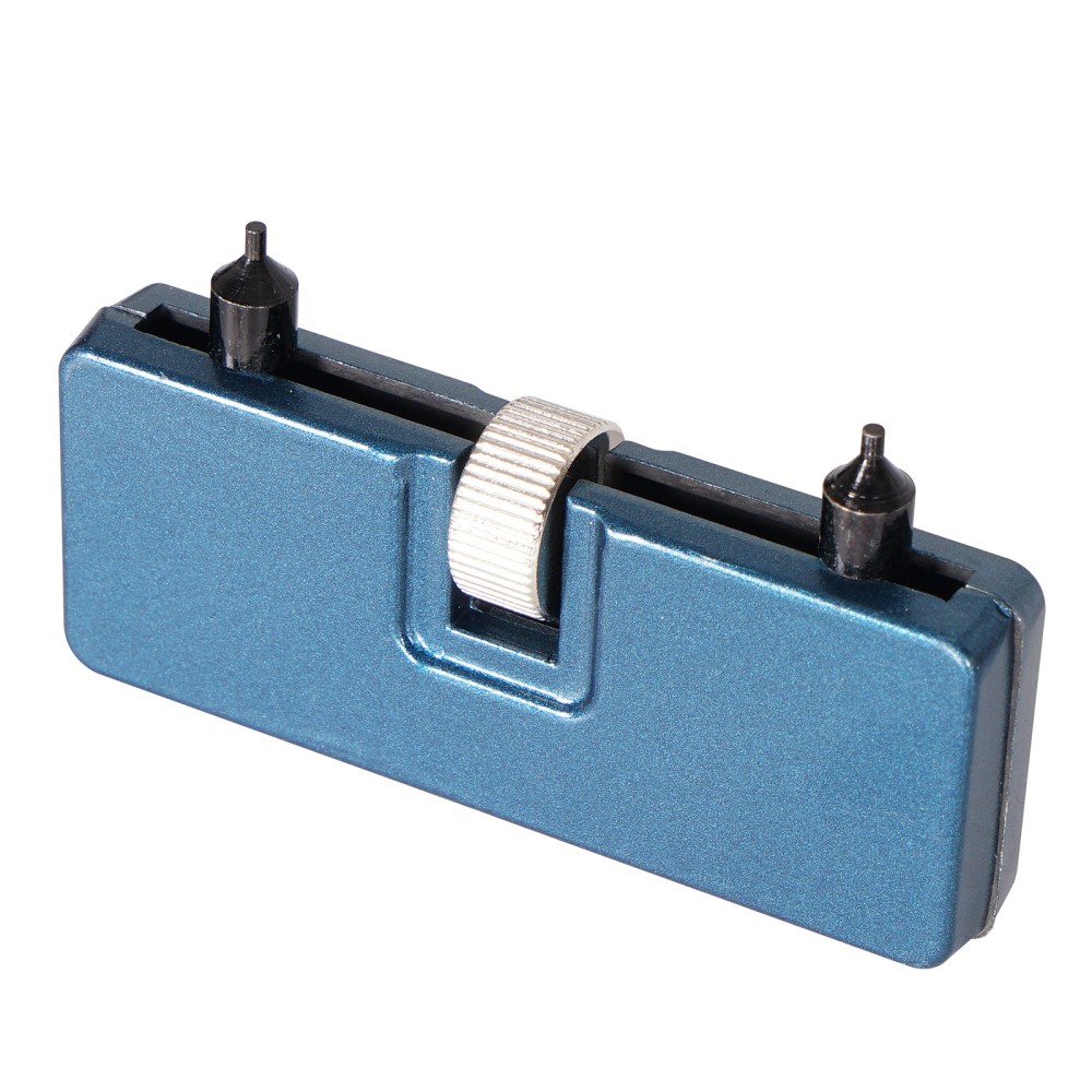 Precision Watch Tool: Blue Watch Case Wrench Features Rounded Tips Easy Opening