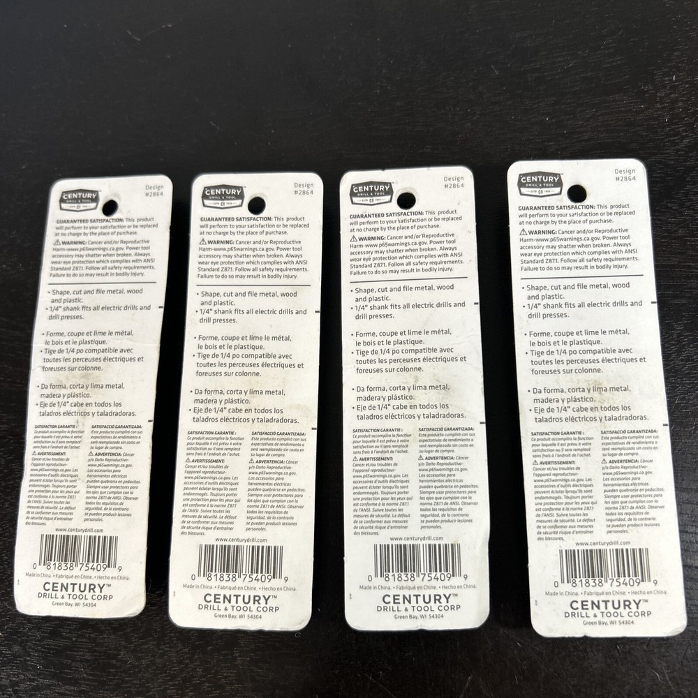 Century Drill & Tool 75409 Rotary File Sphere Shaped