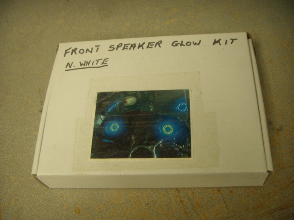 Front speaker White Glow Kit
