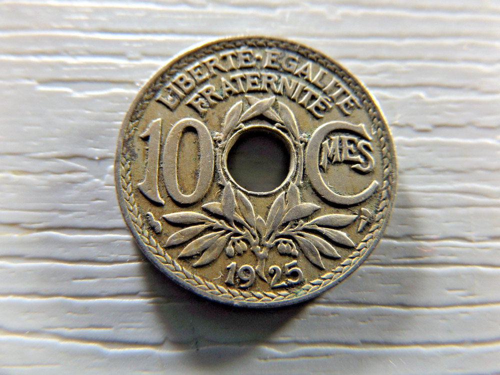 FRANCE 1925 10 Centimes