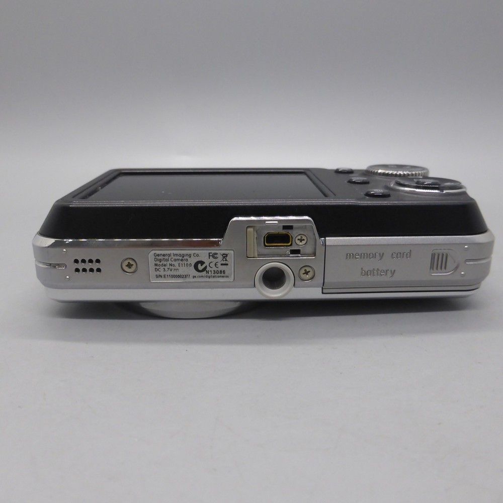 General Electric Digital Camera GE E1100 10.1MP Silver Tested
