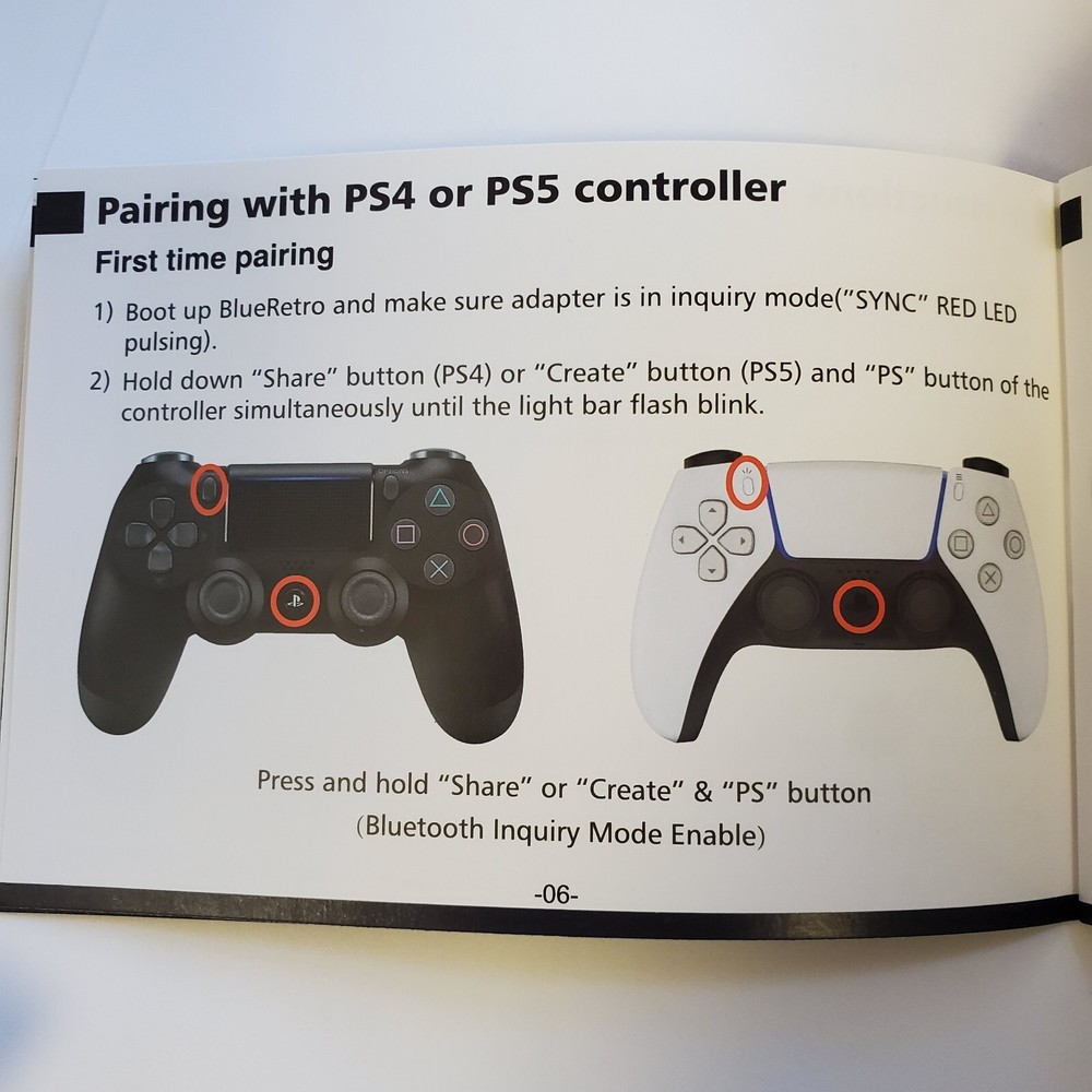 Nintendo 64 Bluetooth Controller Receiver BlueRetro. PS4/5, XBOX, Switch, Saturn
