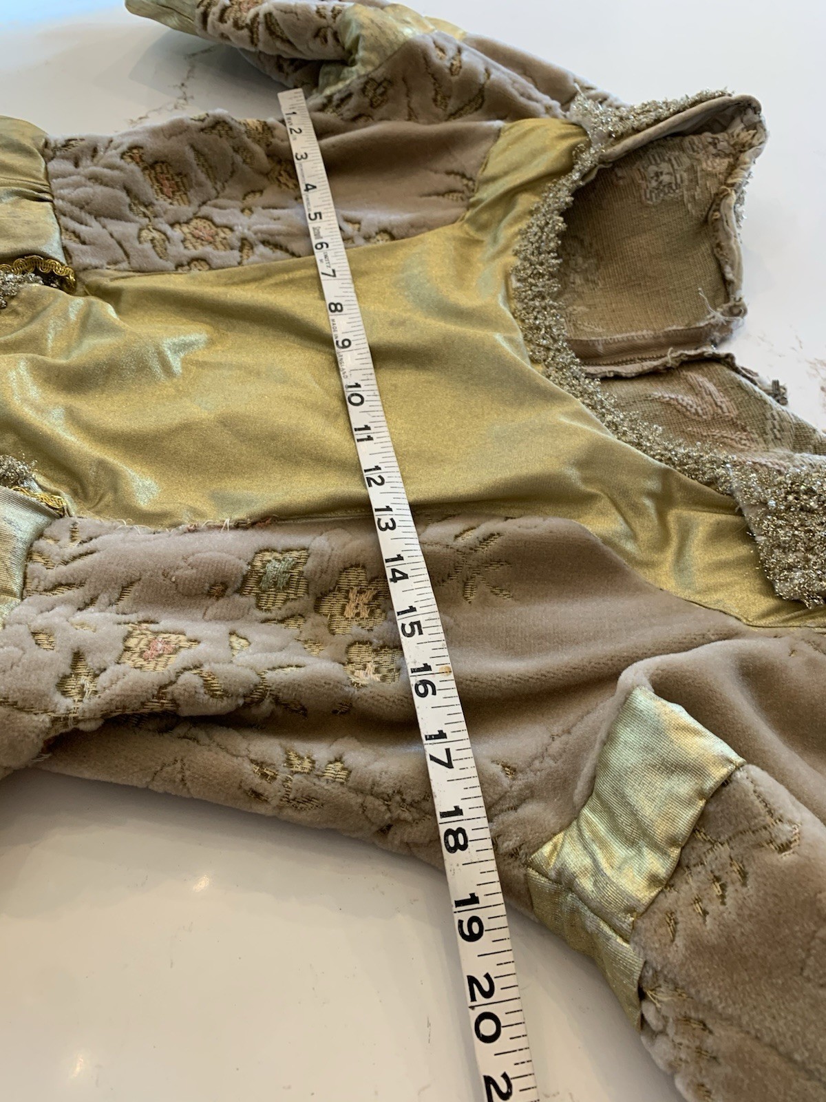 Victorian Medieval Renaissance Theater Costume Bustle Gown Size 12 (Heavy/READ)