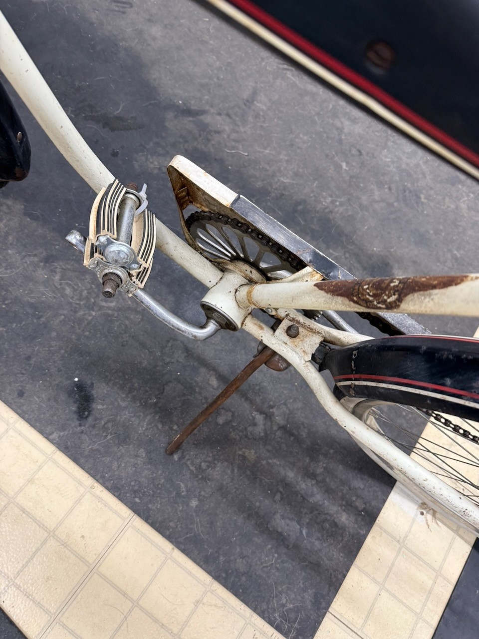 Roadmaster Vintage 1950's ? 26" Mens Straightbar Middleweight Tank Bicycle Orig