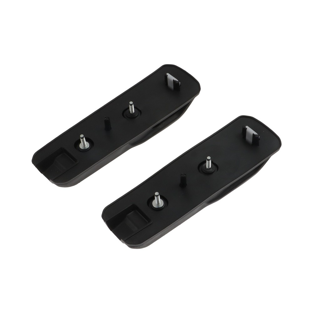 Black 2x Windshield Hold Down Bracket for Jeep Wrangler Gladiator 68307300AC