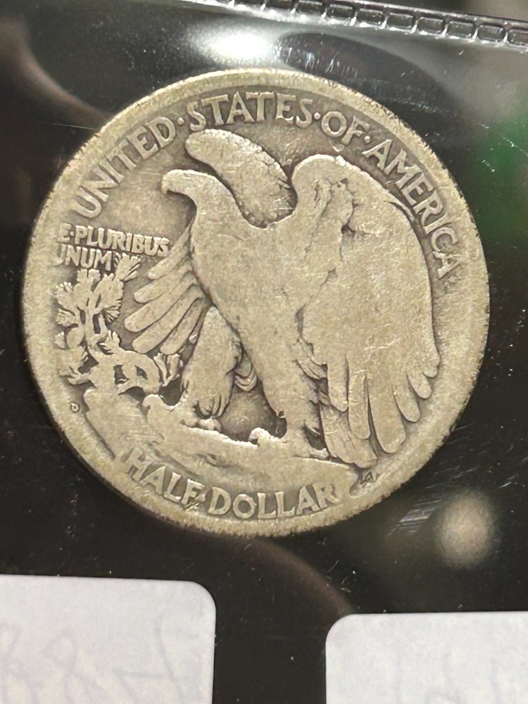 1917 D WALKING LIBERTY HALF DOLLAR