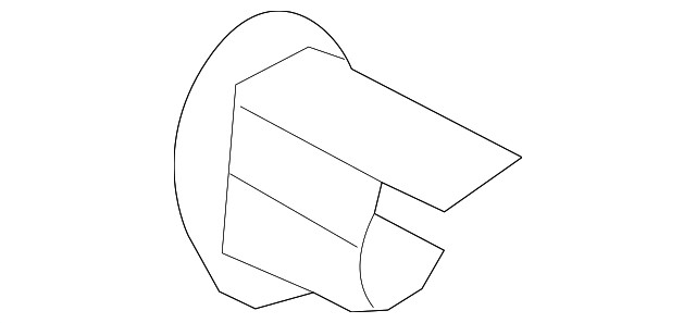 Genuine Volkswagen Park Sensor Bracket 3C8-919-491-C