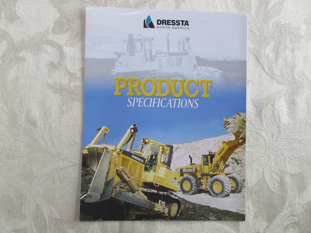 Dressta Product Specifications Brochure 2006