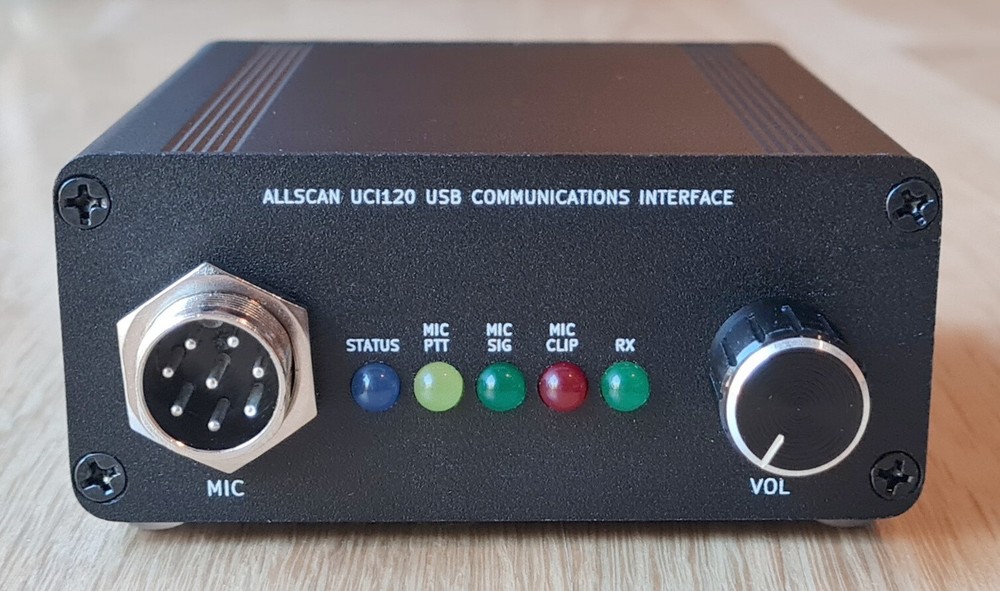 AllStarLink Radio-Less Node AllScan UCI120 Comms Interface CM108