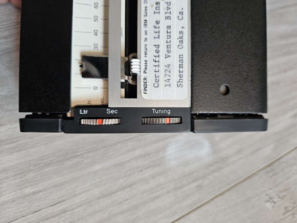 💥IBM Executary 224 Dictating Portable Machine Untested W Original IBM battery