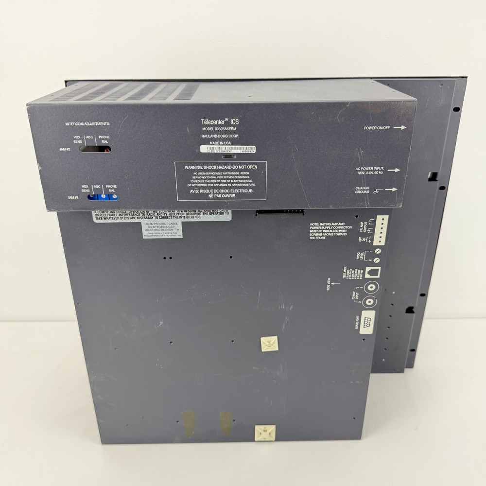 Rauland Borg Telecenter Fire Alarm Panel Relay ICS2BASERM