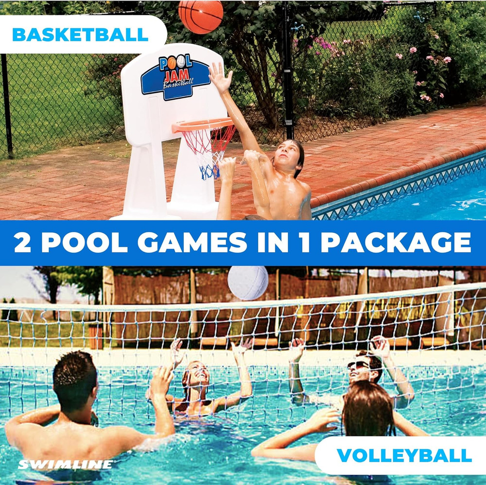 White Pool Jam Combo Inground Pool - Perfect for Summer Fun!