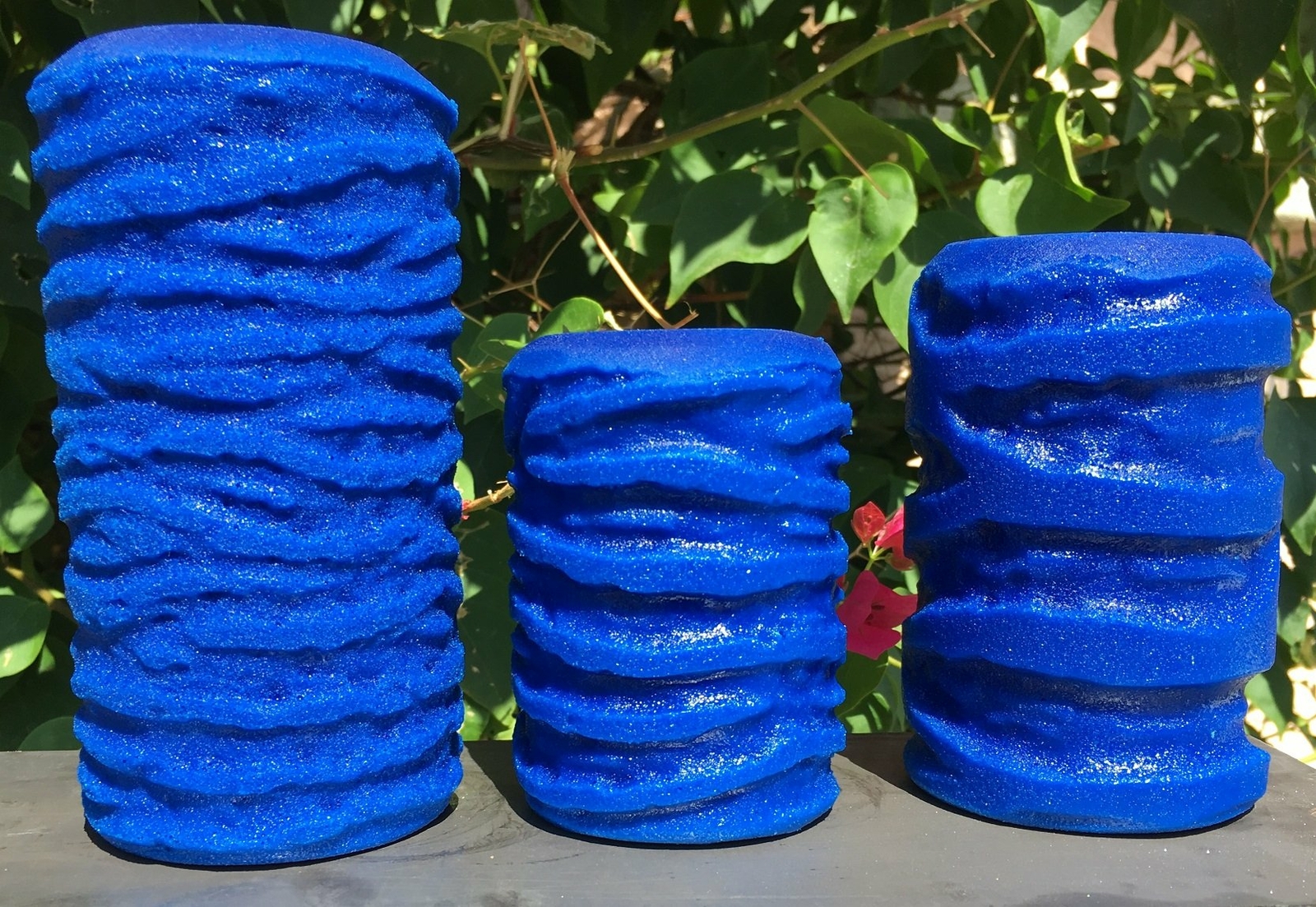 "THE ORIGINAL" TREE BARK ROLLER SET - PERFECT TREE BARK REPLICATOR - 3 ROLLERS