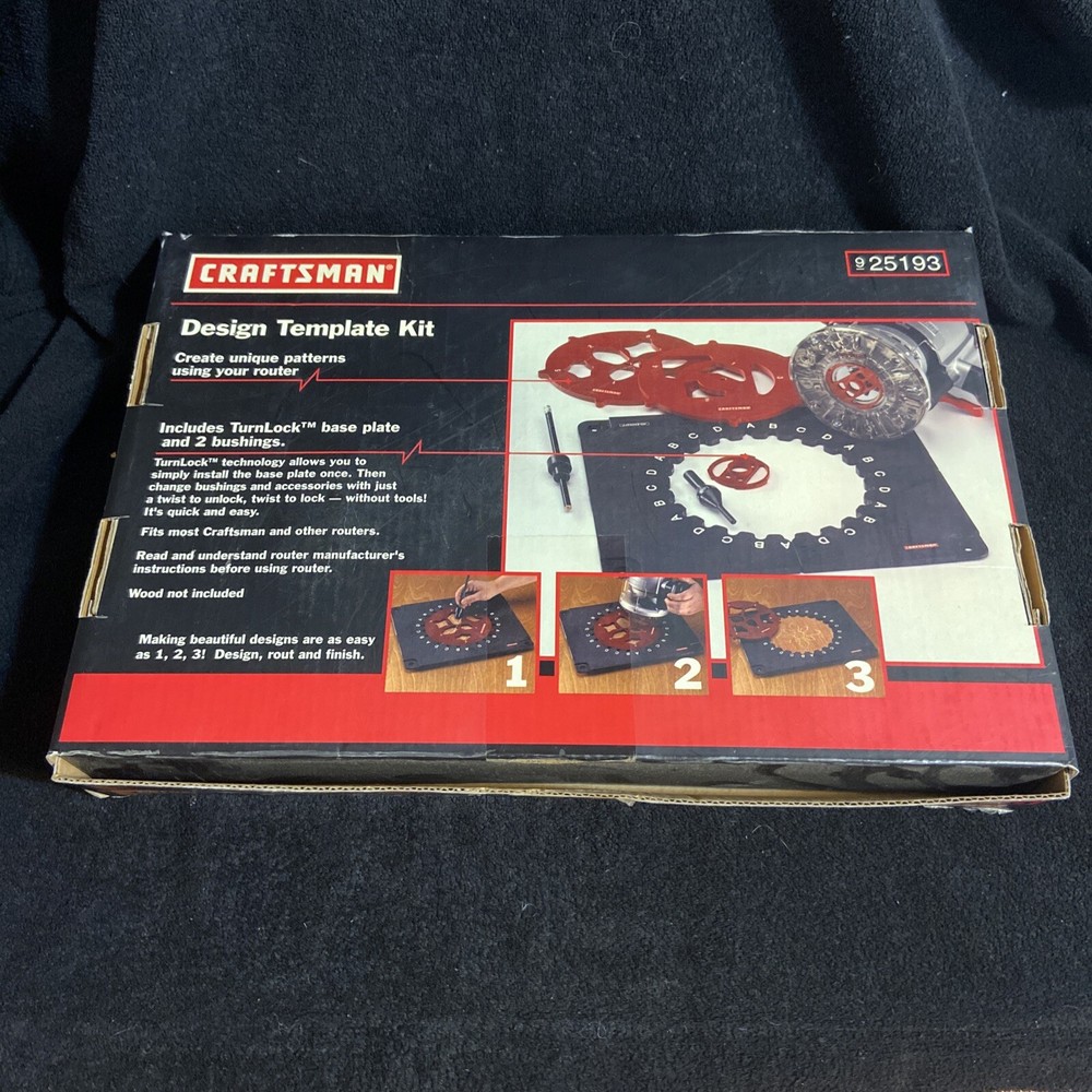 Craftsman Design Template Kit 25193