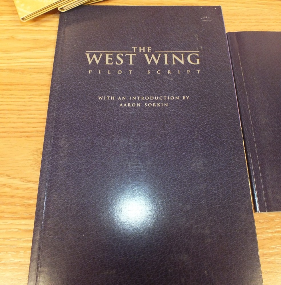 Replacement West Wing DVD Collection Box Case, Book, Script, & Sleeves- NO DVD's