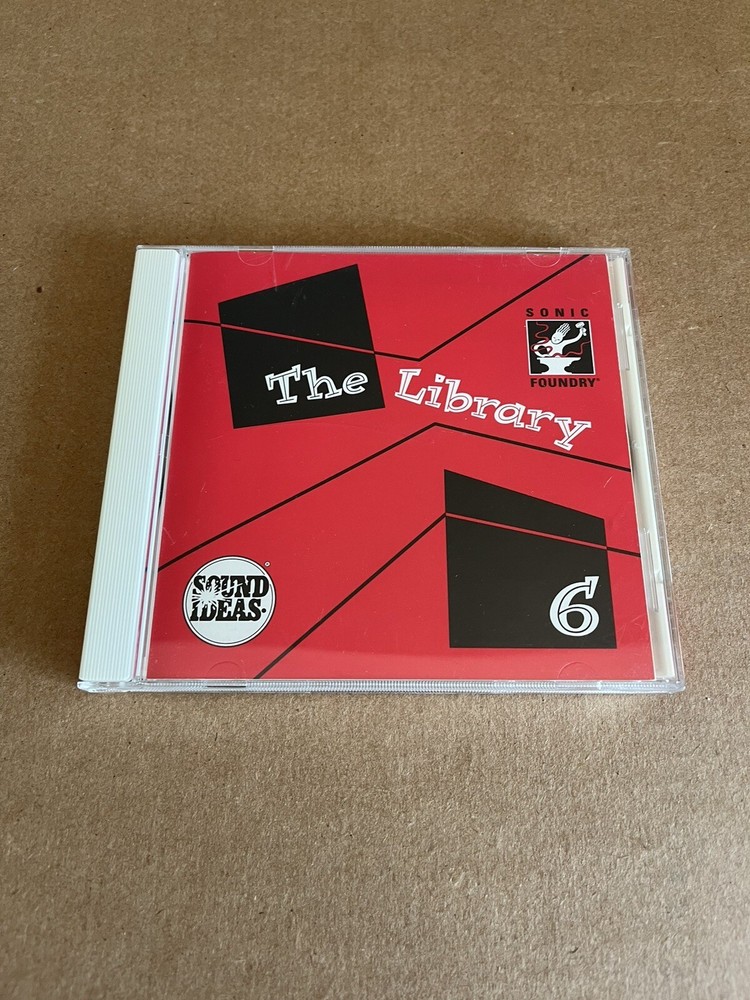 Sonic Foundry Loops for ACID The Library 6 Disc Set