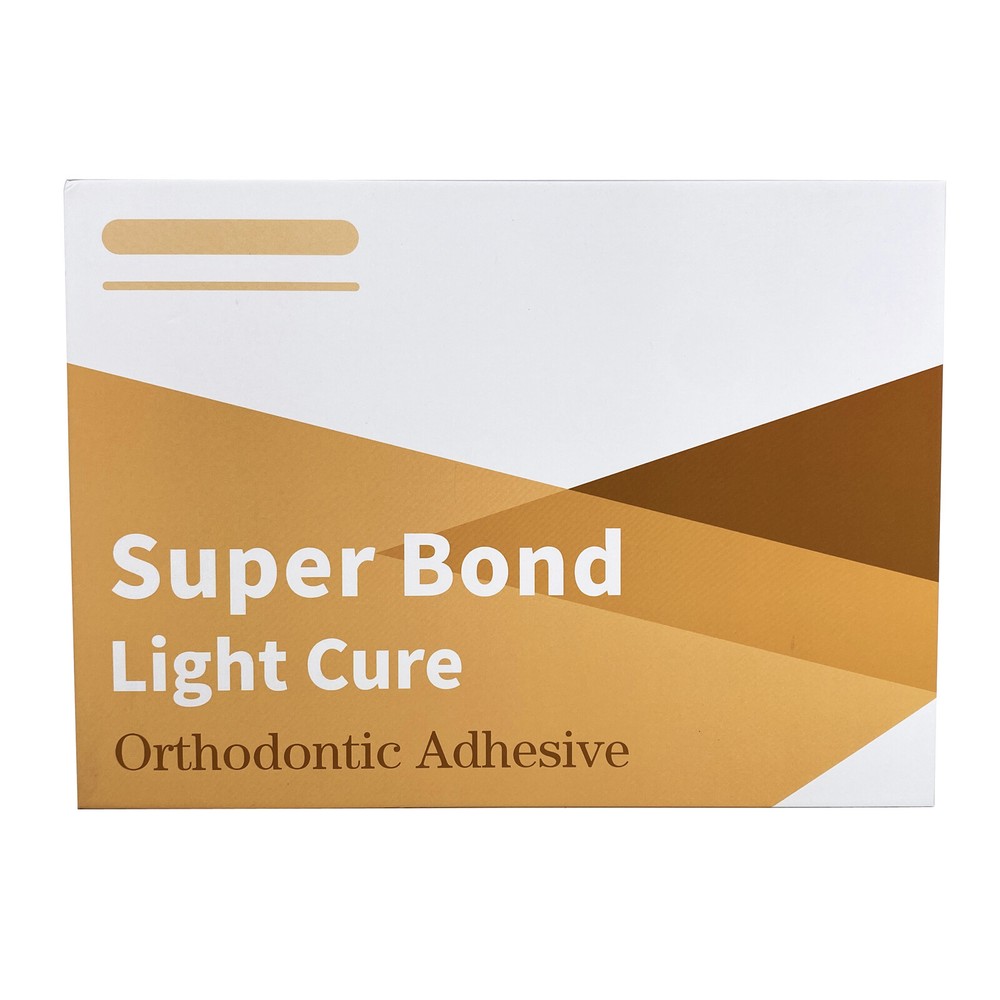 Dental orthodontic Adhesive Super Bond light cure paste, primer, etching