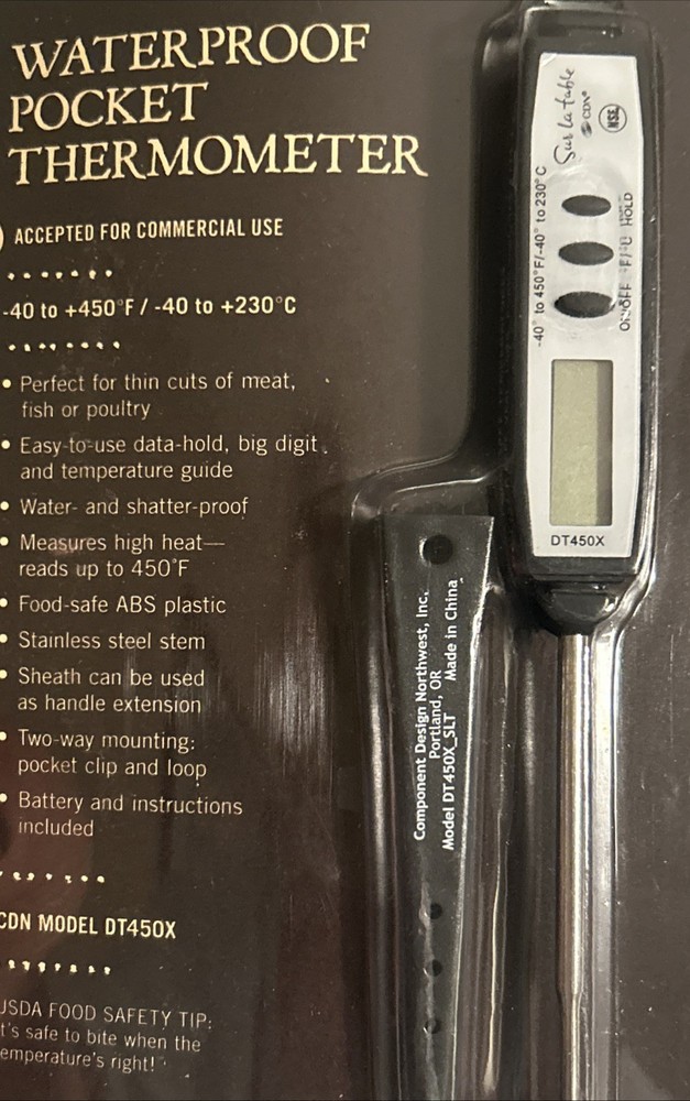 Sur la table Waterproof Pocket Thermometer NEW