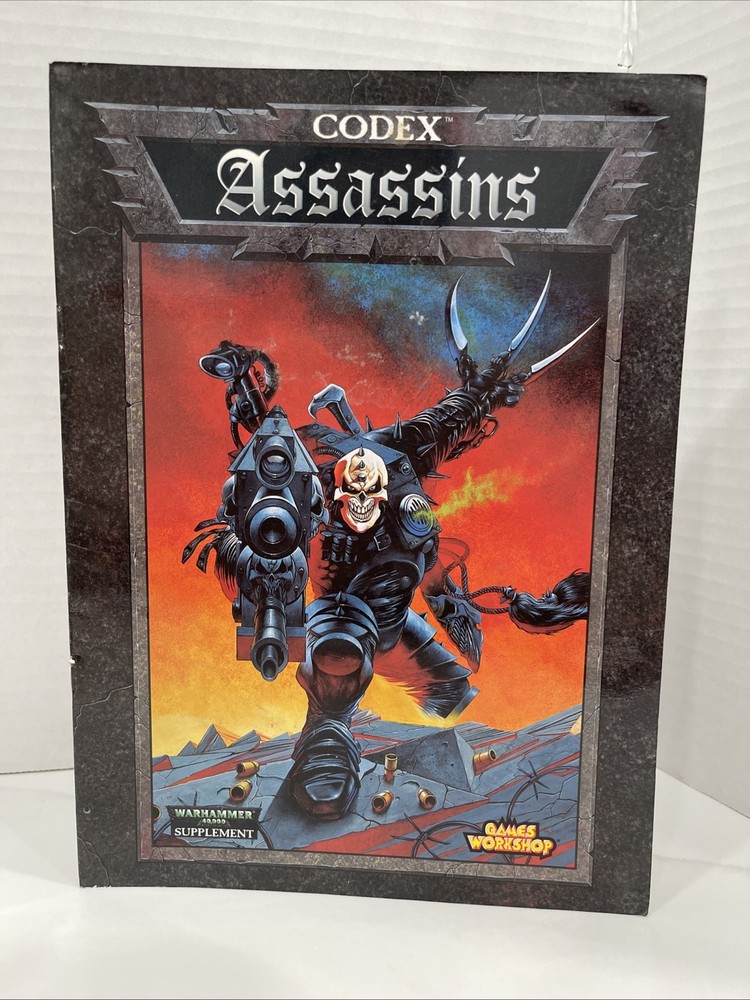 Assassins Codex 3rd Edition Supplement Warhammer 40K OOP 40,000