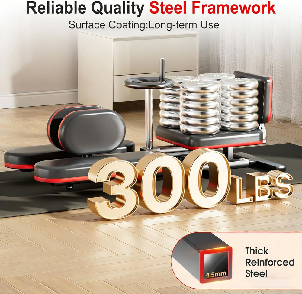 Leg Stretcher, 300LBS Stretcher Machine,210° Adjustable Split Machine for Ballet