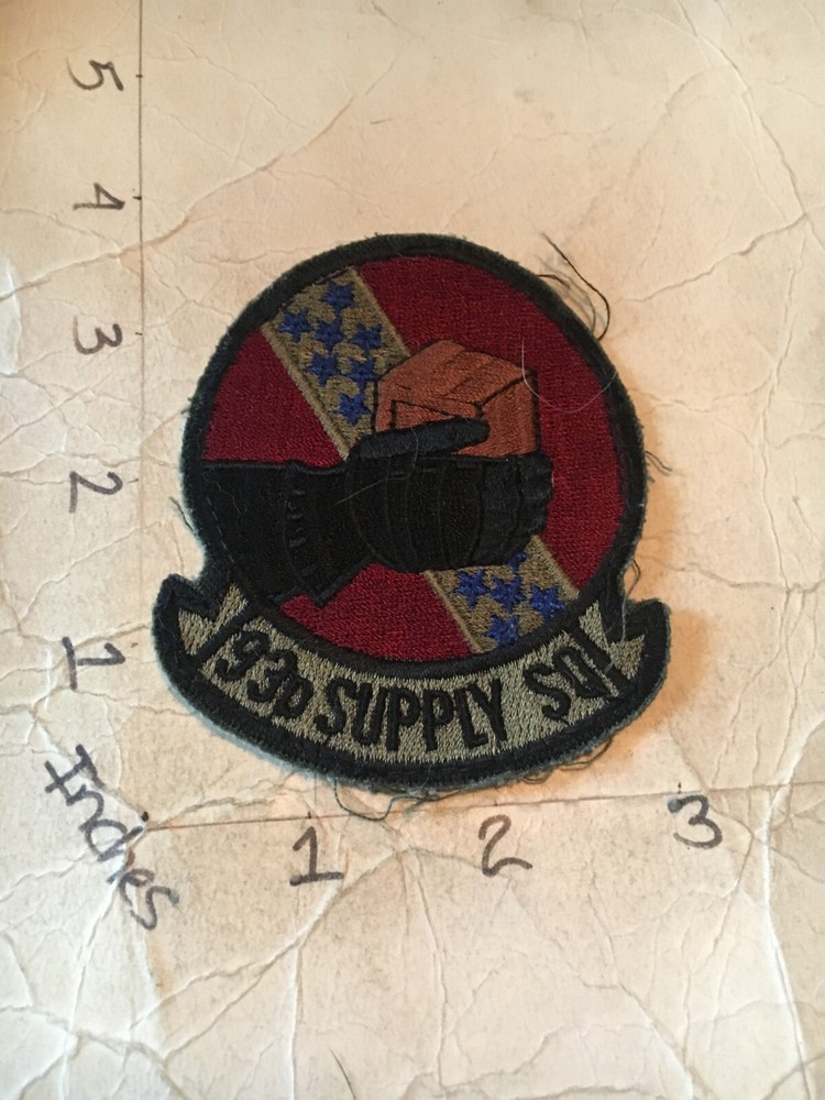 USAF 93rd Supply Squadron subdued patch 6/5/25
