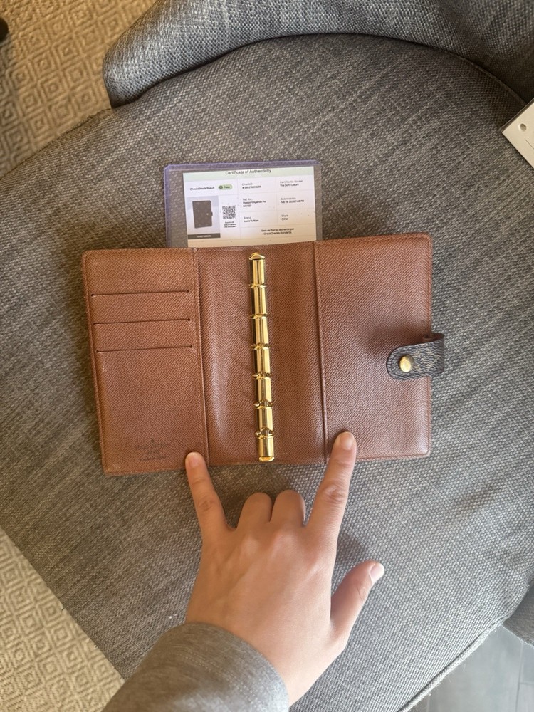 Authentic Louis Vuitton Monogram Agenda PM