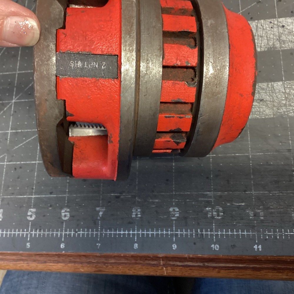 RIDGID 2" 12R Pipe Threader Die Head