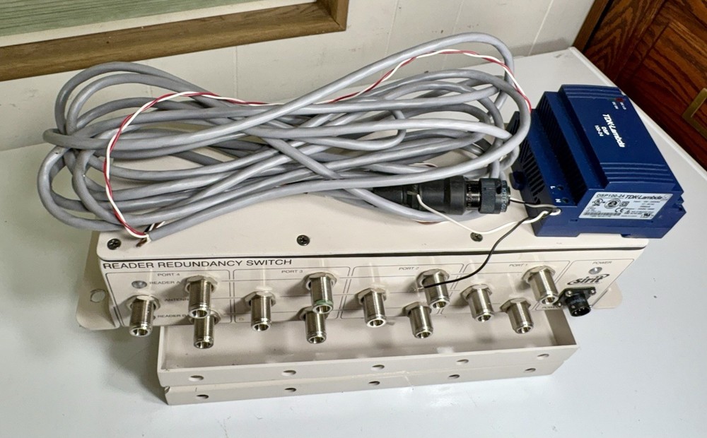 Sirit RRS-001 Reader Redundancy Switch Heavy Duty RFID Access Failover Control