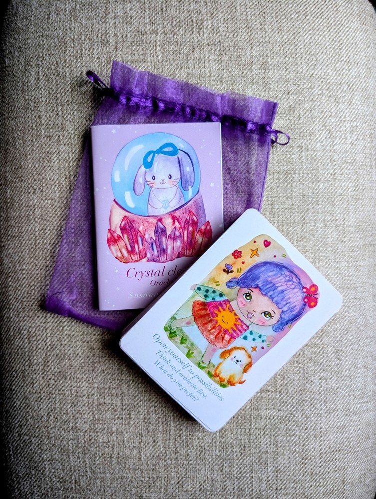 Crystal Clear Htf Oops Oracle Deck Set