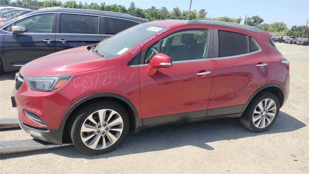 LEFT RED ROCKER PANEL MOULDING OEM 2022 BUICK ENCORE