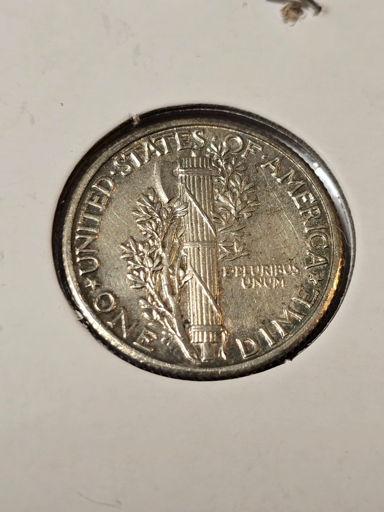 1926 Mercury Dime, UNC with full split bands