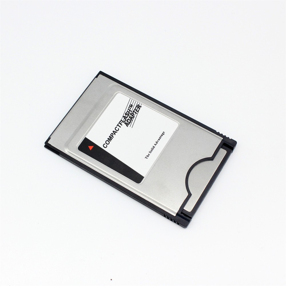 PCMCIA to CF Card Adapter CompactFlash Reader Converter For Old Laptops