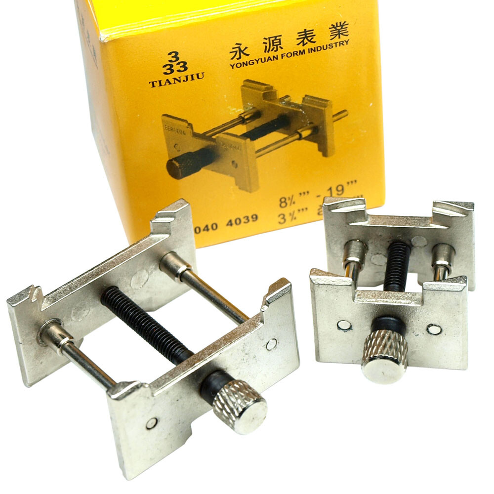 Watch Repair tool - Two (2) All Metal Wrist Watch Movement Holder -  #4039 #4040