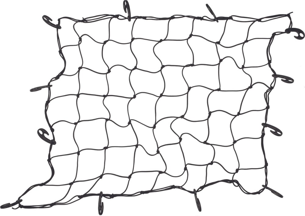 Fire Power 52302 10HOOK Bed Net Black