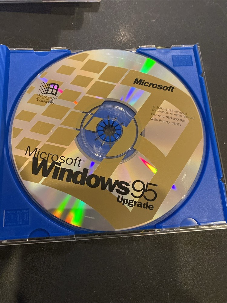 Microsoft Windows 95 Upgrade CD
