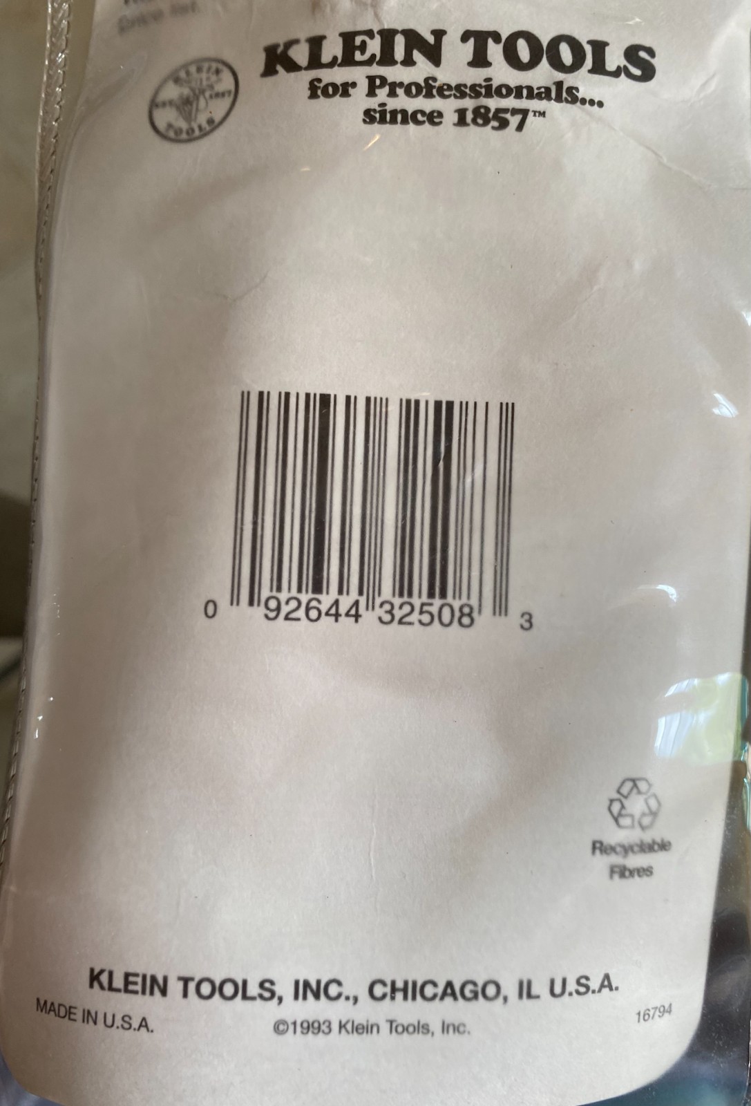 New Klein Tools Vaco SK234 3 piece slotted screw holding screwdriver set