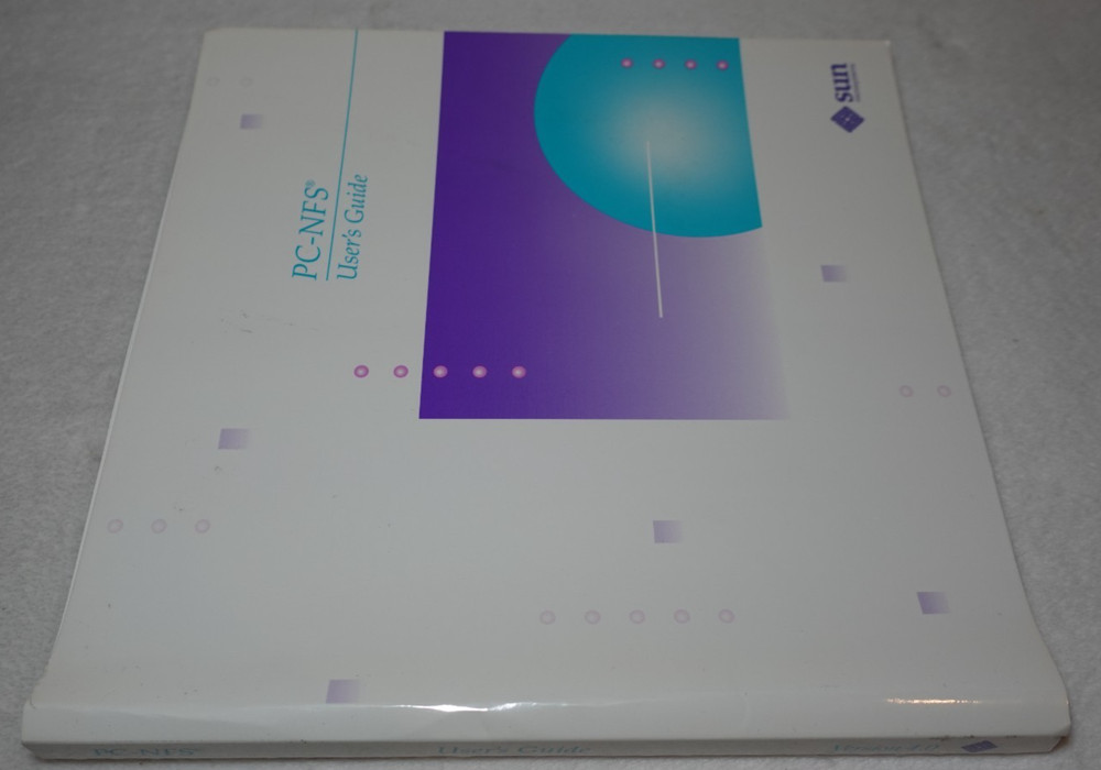 Sun Microsystems PC-NFS 1992 Original User's Guide